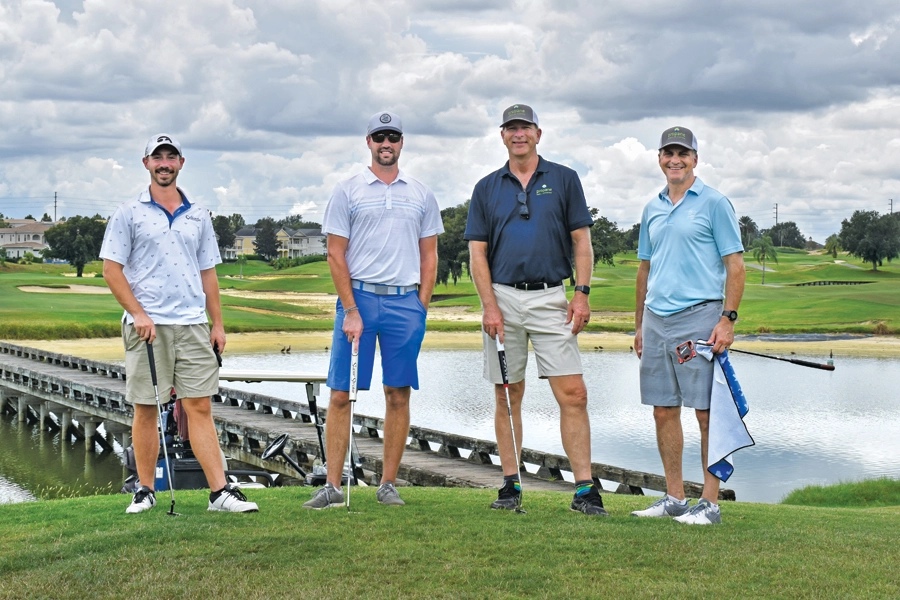 Golf outing at a recent LM Growth Summit