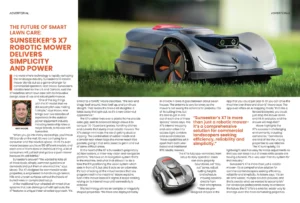 Example spread from a print sponsored content project