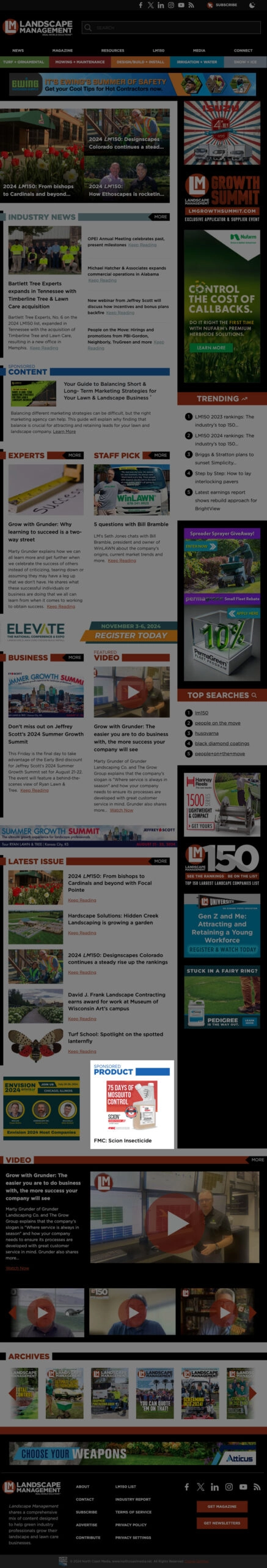 Left column sponsored product example
