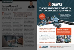 Full page ad example
