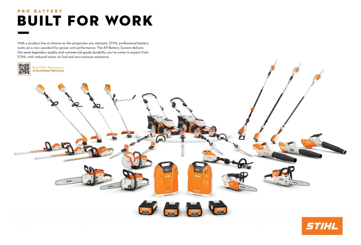 Two-page spread ad example