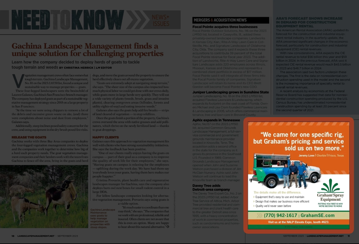 Third page square ad example